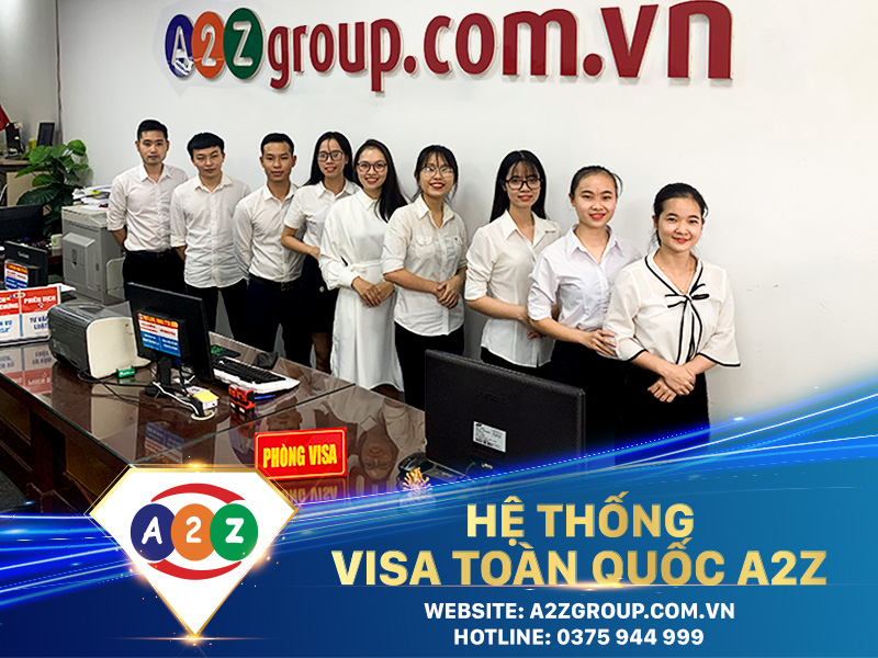 Tư vấn viên - hỗ trợ thủ tục visa tại văn phòng visa a2zgroup